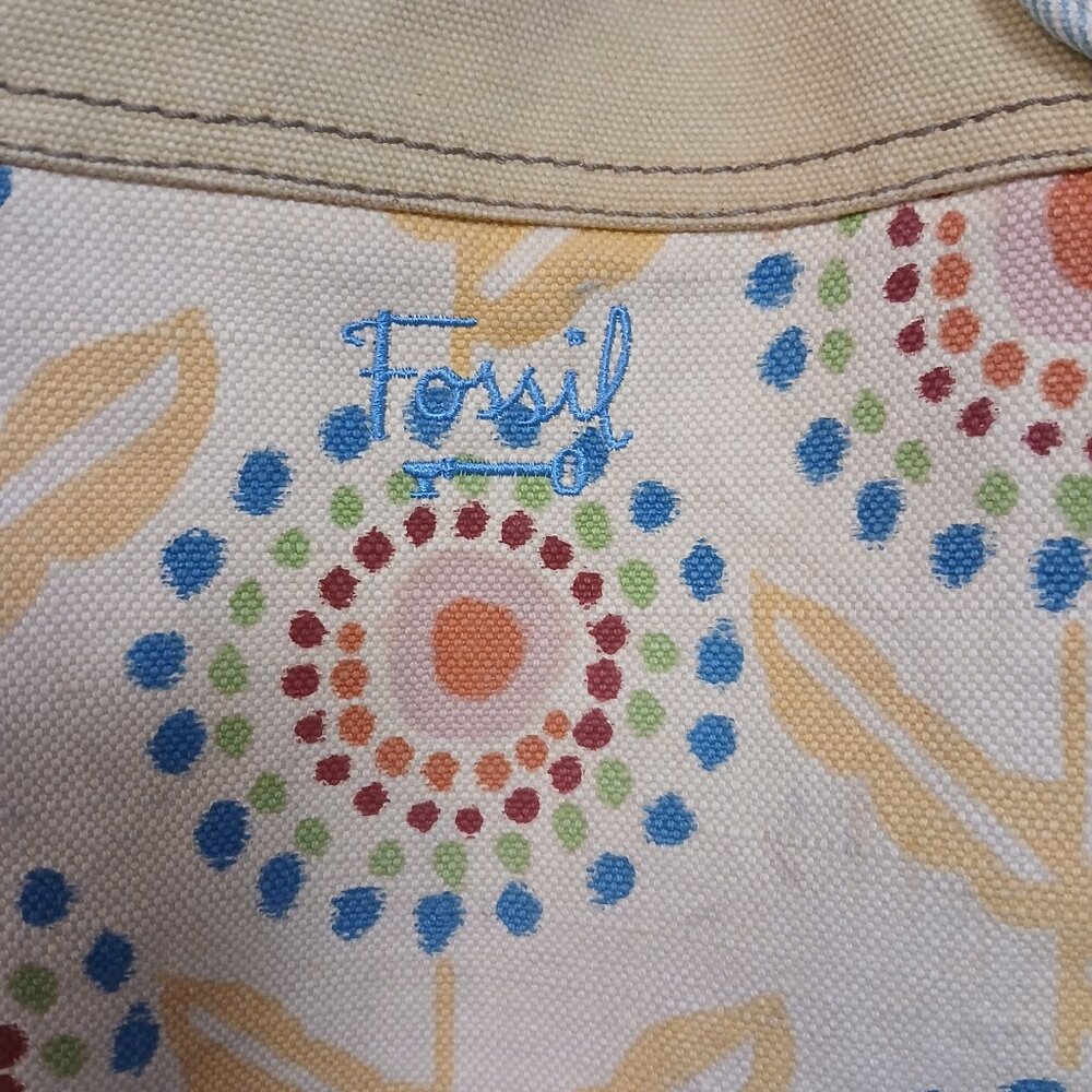 Fossil Canvas Picnic Hobo - Picture 10 of 11